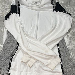 Long sleeve pink top